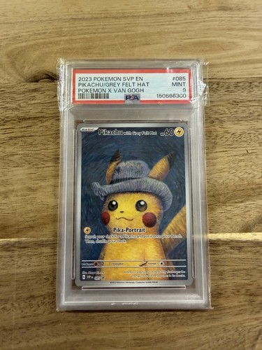 Pikachu grey felt hat 2023 - grey,
