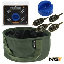 NGT Groundbait Bowl 5pc Method