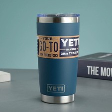 Rambler w/ YETI Lid 20oz Steel