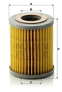 Oil filter fits - fits:, austin
