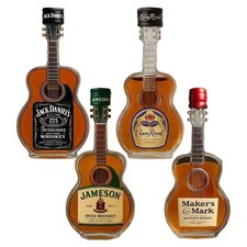 Guitar Magnetic Glass Bottle Whiskey Decanter Music Themed Birthday Gift Cool