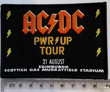 AC/DC - Power Up Tour 2025 - Murrayfield Edinburgh, Scotland - Woven Patch