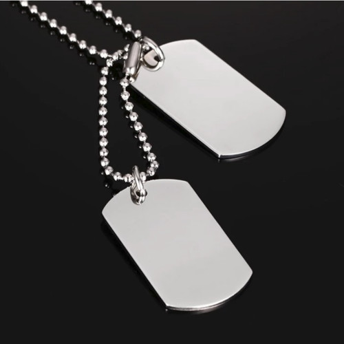 Double dog tag military - dog,