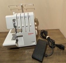BERNINA 800DL White 4-Thread Overlocker Serger Sewing Machine Heavy Duty Tested