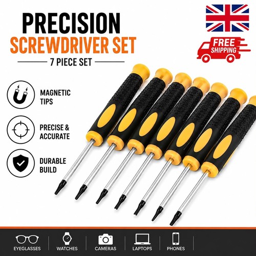 Torx screwdriver set 7pcs - screwdriver,