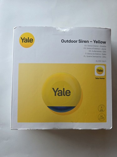 Yale outdoor siren yellow - outdoor,