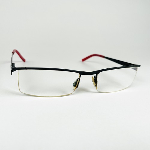 Osiris eyeglasses black half - eyeglasses,