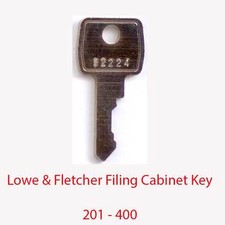 Lowe & Fletcher LF Replacement Office Filing Cabinet Key Series 001 - 400