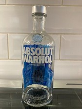 Absolut Vodka  - Andy Warhol Limited Edition - *Empty* 700ml Bottle