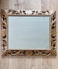 Vintage Carved Wooden Gold