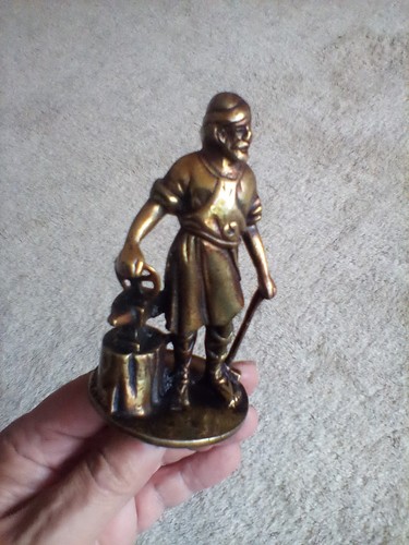 Vulcan blacksmith car mascot - blacksmith,