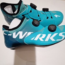 Specialized S Works Ares Road Shoe Lagoon Blue UK 6.75 EU 40.5 