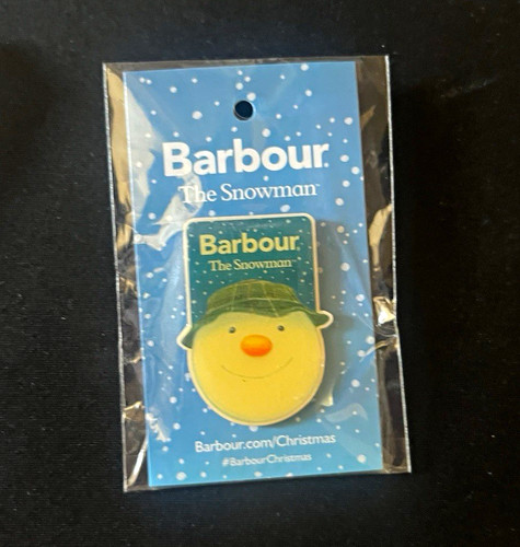Barbour the snowman enamel - snowman,