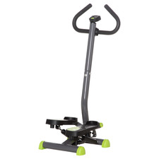 Twister Stepper: Height-Adjustable Cardio Machine with LCD - Grey