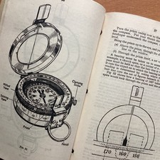 ELEMENTARY MAP READING, 1941/43. Original WWII British Army Training Pamphlet