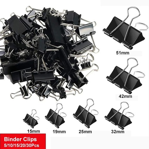 Bulldog foldback clips metal - bulldog,
