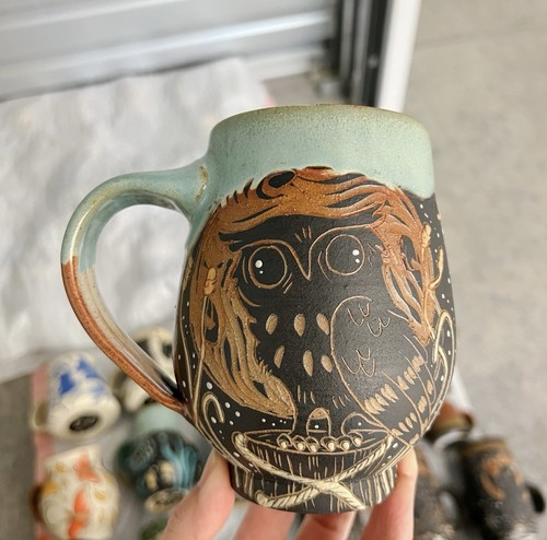 Pitch pine pottery dockside - pottery,
