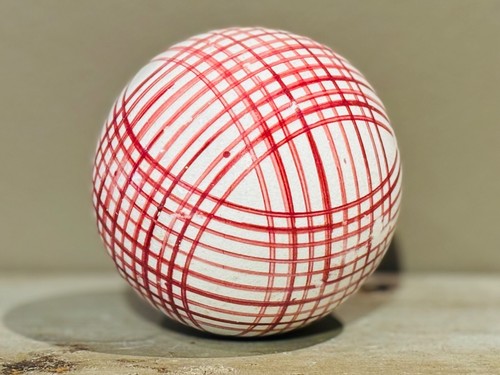 Victorian carpet ball white - victorian,