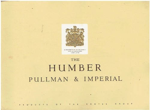 Humber pullman limousine - limousine, &