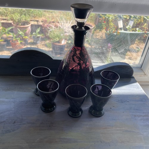 Vintage amethyst glass - vintage,