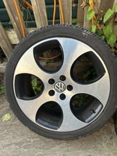 Genuine VW POLO GTI - Set x 4 17" Alloy Wheels with Tyres 215/40/17 - 6R0601025S