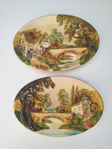 Vintage chalkware wall - vintage,