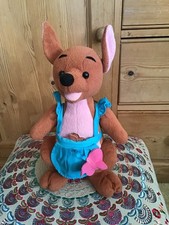 Vintage Disney Winnie The Pooh Kanga Pop Up Peekaboo Roo Soft Plush Toy 10"
