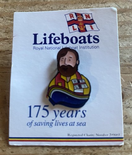 Vintage rnli pin badge brooch - rnli,