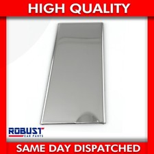 CHROME FUEL TANK FLAP COVER