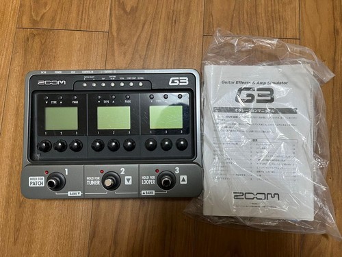 Zoom multi effects - g3, multi-effects
