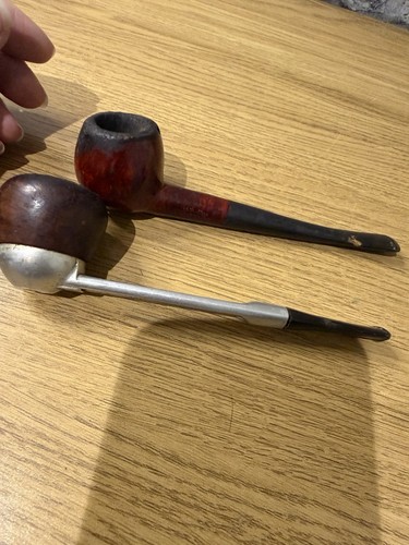 Vintage pipes falcon metal - vintage,