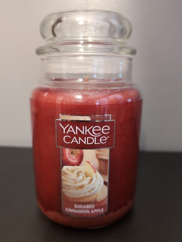Yankee candle sugared - candle, cinnamon