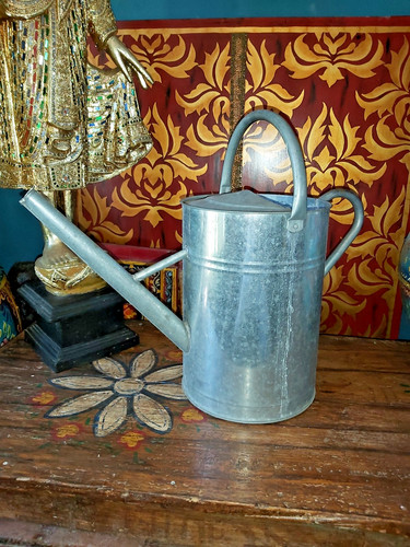 Vintage galvanised metal - vintage,