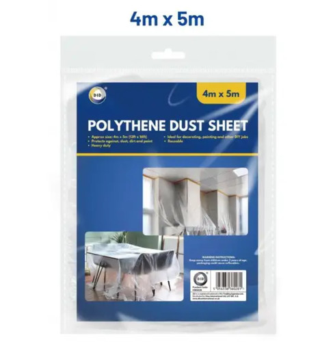 Dust sheets for painting