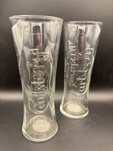 Carlsberg pint glasses 2 - carlsberg,