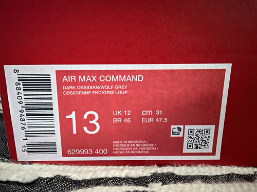 Nike air max command dark - max,