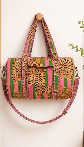 Jungle print quilted cotton - jungle,