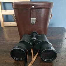 CARL ZEISS JENA DDR JENOPTEM 7 X 50W Binoculars Multi Coated Strap & Case
