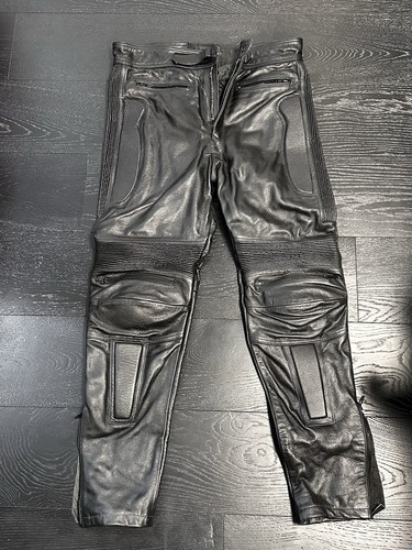 Men leather motorcycle - men's,