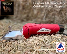 Cordless Horse Clippers Heavy Duty Yard Clippers with 2 x Cutter Sets, UK'S BEST