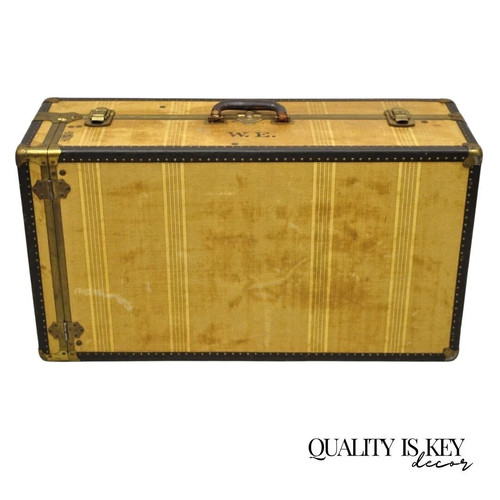 Antique overland trunk - antique,