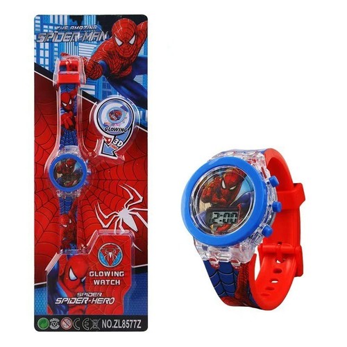 Children spiderman watch - children,