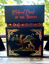 MEDIEVAL ORACLE of THE BEASTS 2024 LIBRA MOON INC. 91 CARDS + BOOK + LUX.BOX NEW