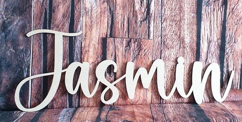 Personalised letters wood - personalised,