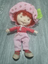 Vintage 2003 Strawberry Shortcake Plush/ Rag Doll Toy - 10.5 Inches 