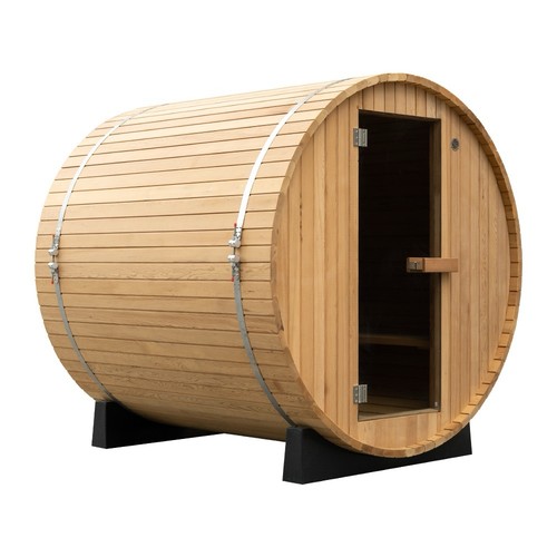 Outdoor barrel sauna - barrel,