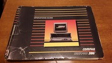 Vintage Compaq Deskpro 386 Operations Guide, FREE P&p.