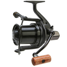 Daiwa Basia DCR1 Black Body Black Spool Wooden Handle Carp Reel NEW - DCR1