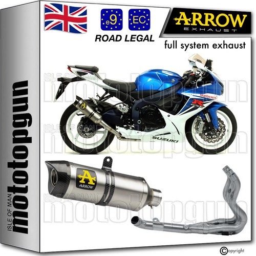 Arrow full system exhaust - exhaust, open