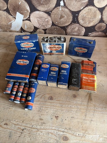 Ever ready vintage batteries - ever,
